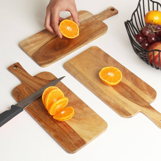 Acacia Wood Cheese Board - Set of 3