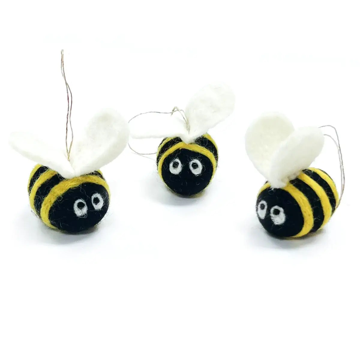 Bumble Bee Eco Wool Ornament