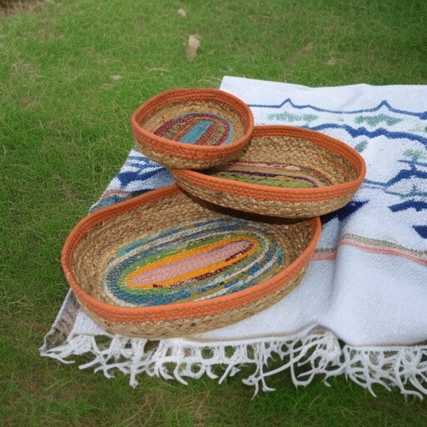 Seagrass Baskets - Set of 3