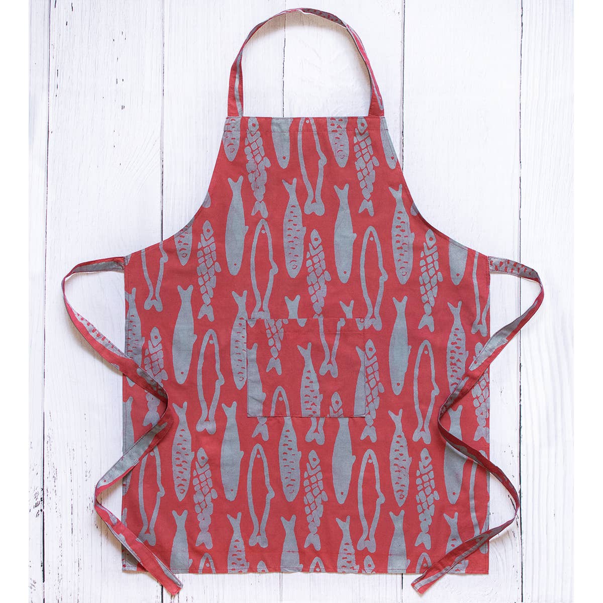 Batik Fish Apron