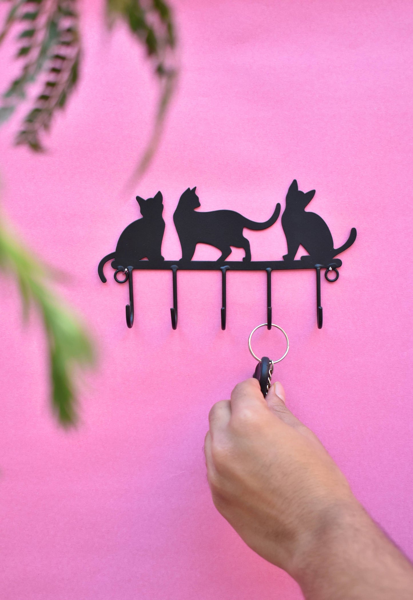 Cats Keychain Holder 7.1"x4"x0.8"