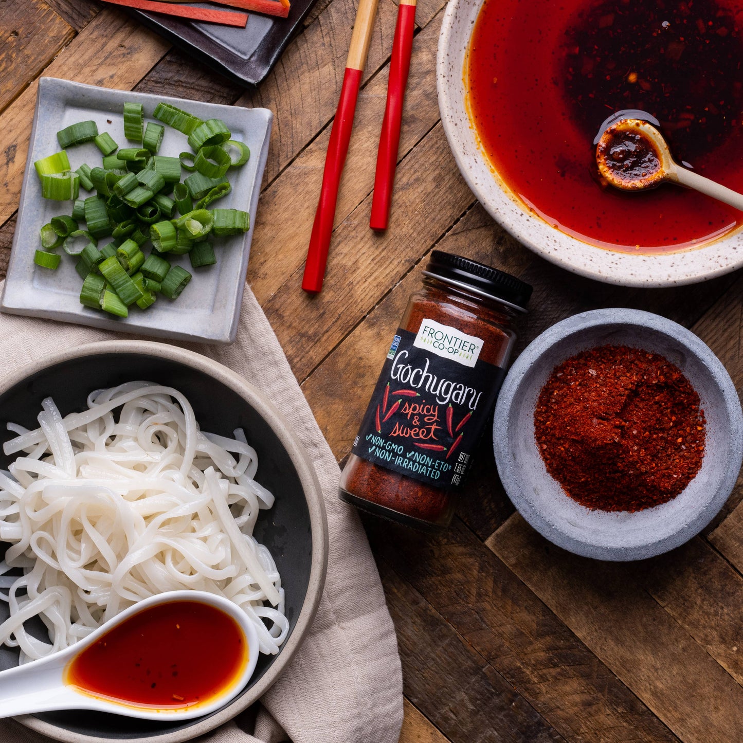 Sweet & Spicy Gochugaru,4K-8K Heat Units, 1.65 Oz
