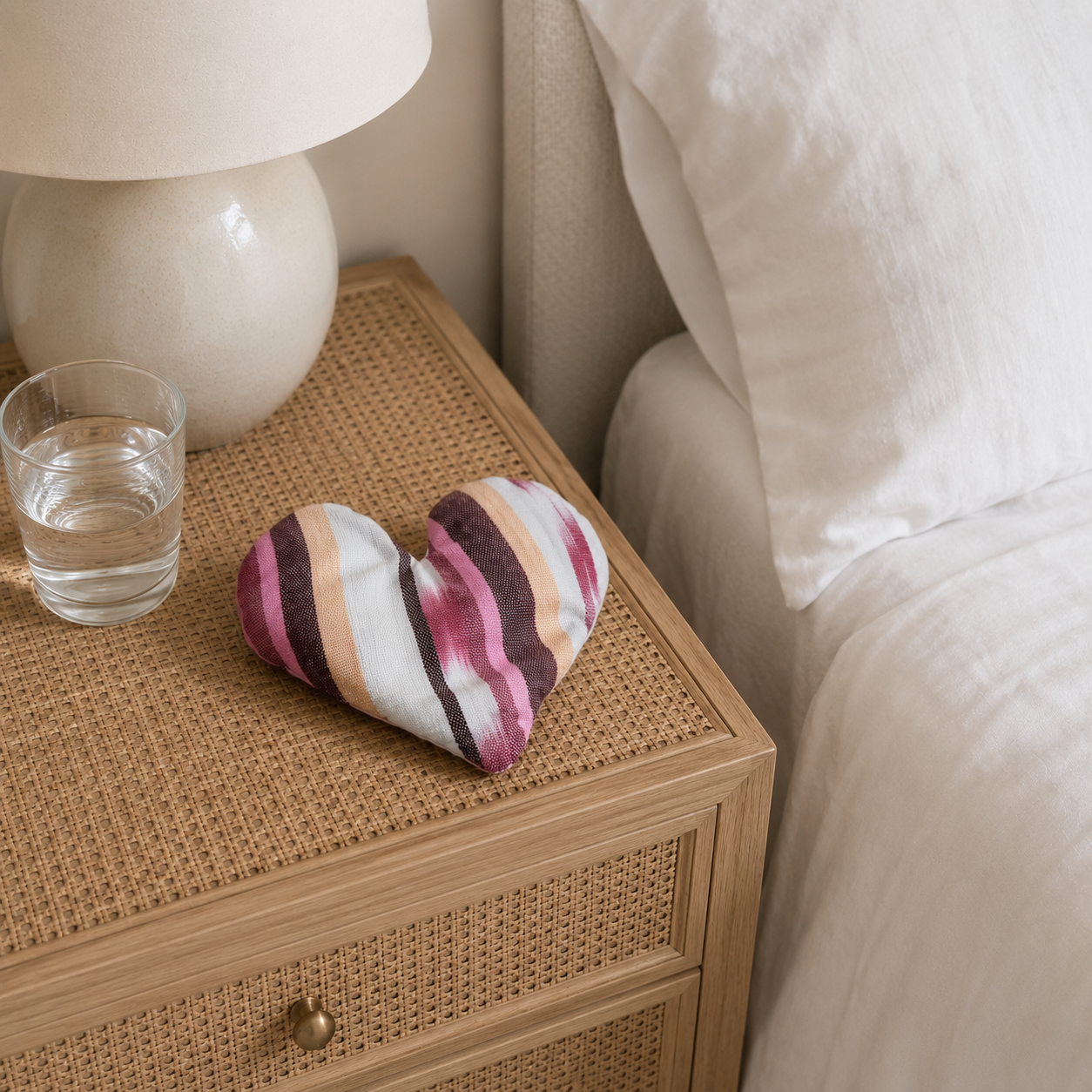 Weighted Heart Eye Pillow