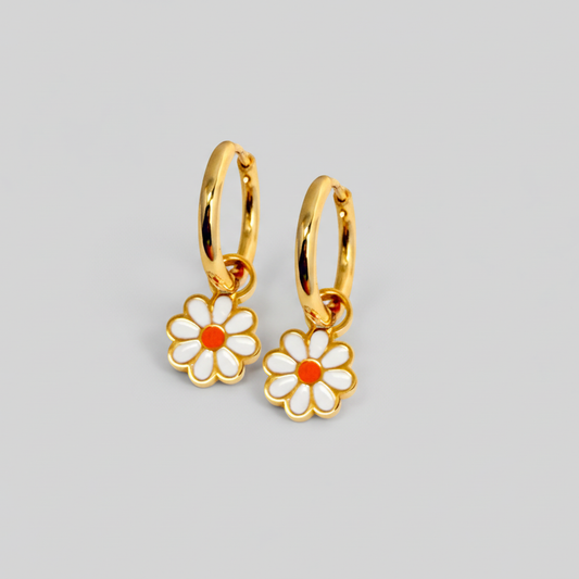 Daisy Charm for Hoops