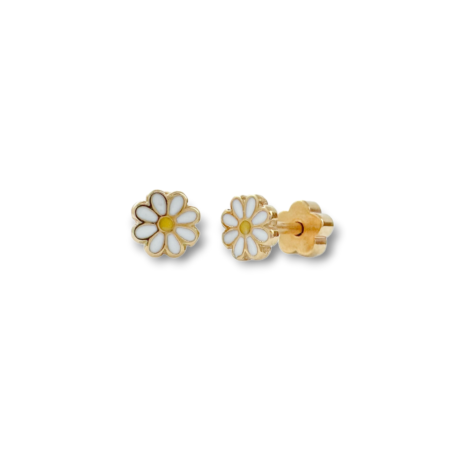 Daisies Tiny Stud Earrings