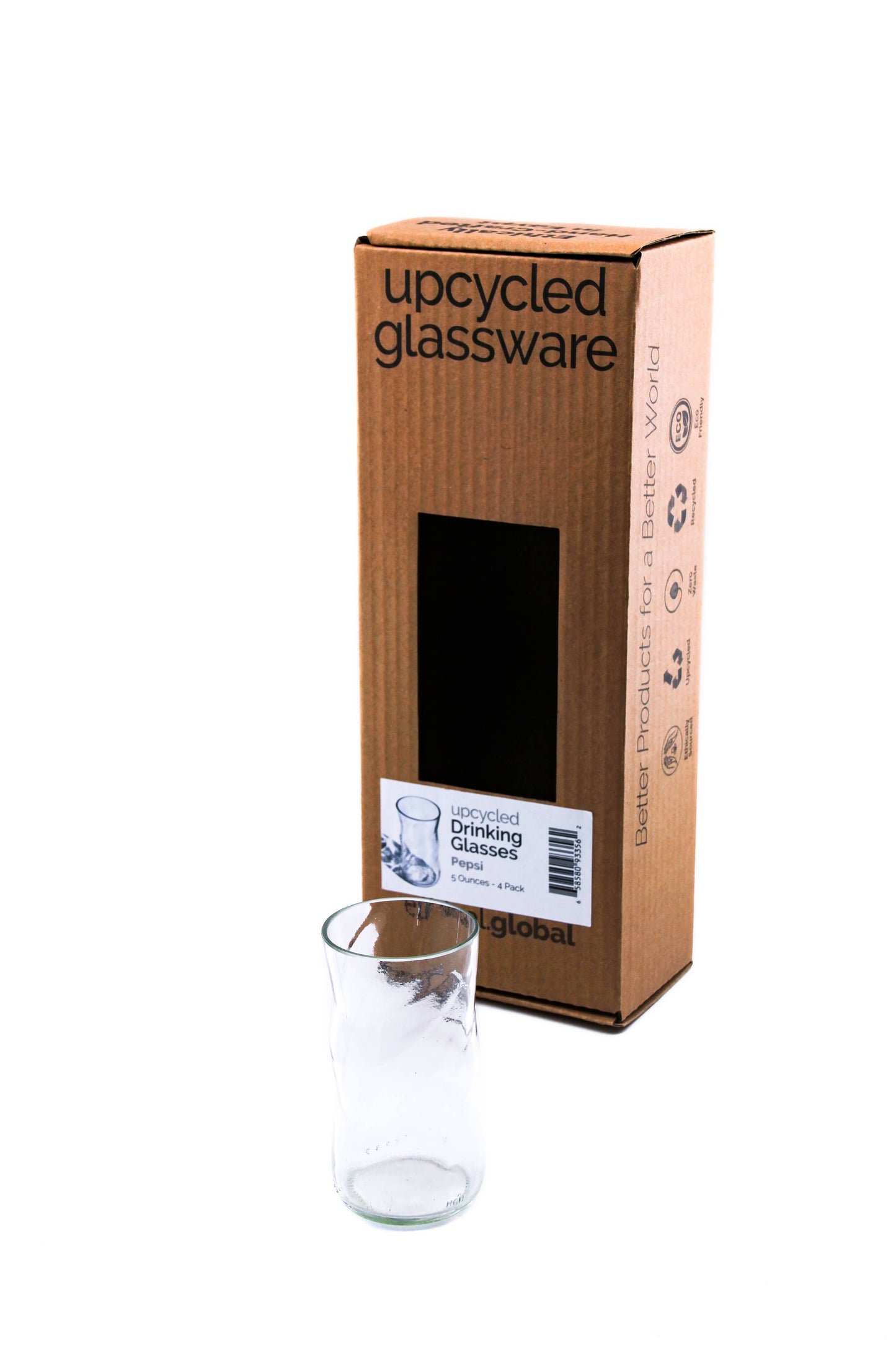 Pepsi Drinking Glasses - 4 Pack (5 Ounces)