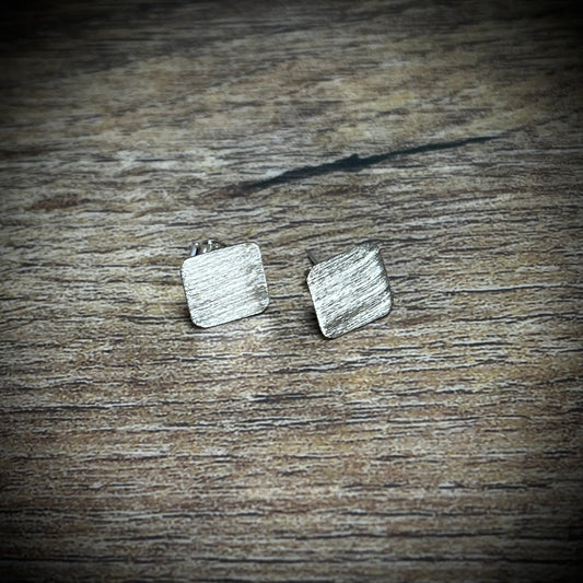 Square Sterling Silver Posts