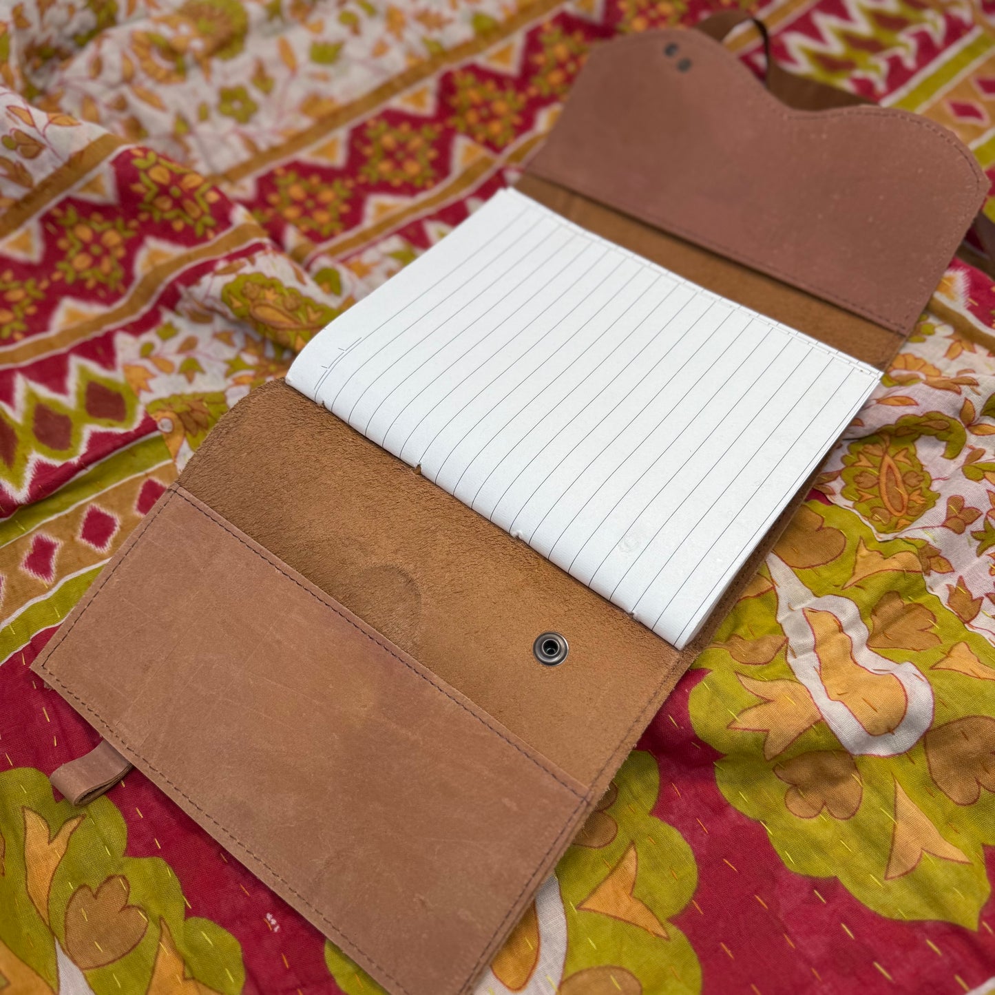 Hand-Bound Leather Journal