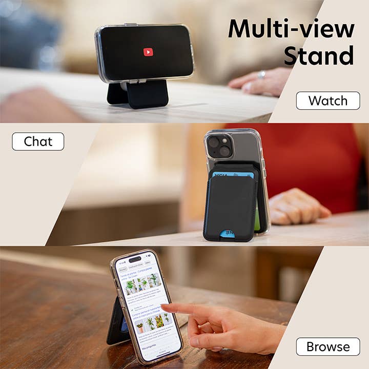 Fred Phone Cardholder - Upcycled Leather