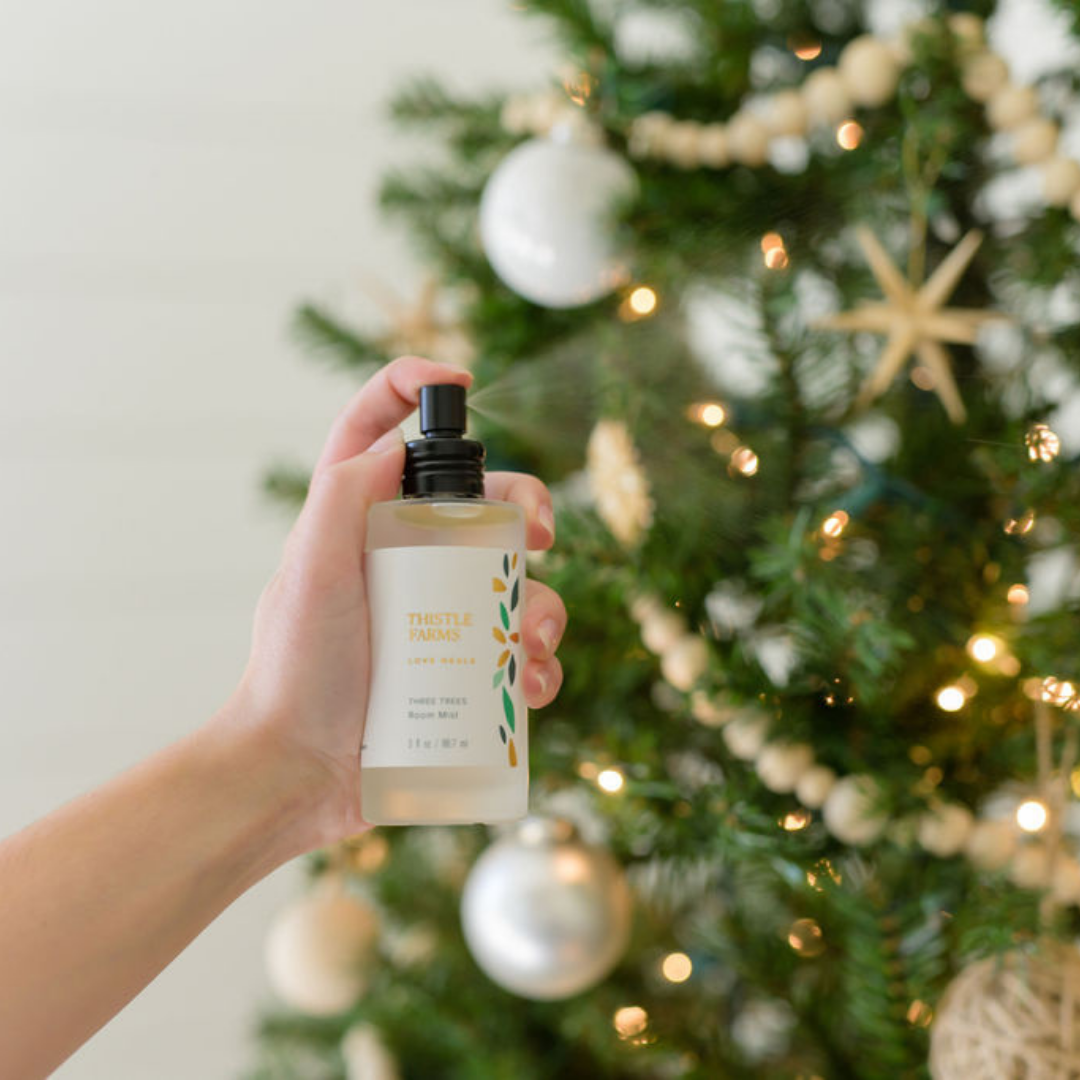 Three Trees Holiday Room Mist | Spruce Cedarwood Fir