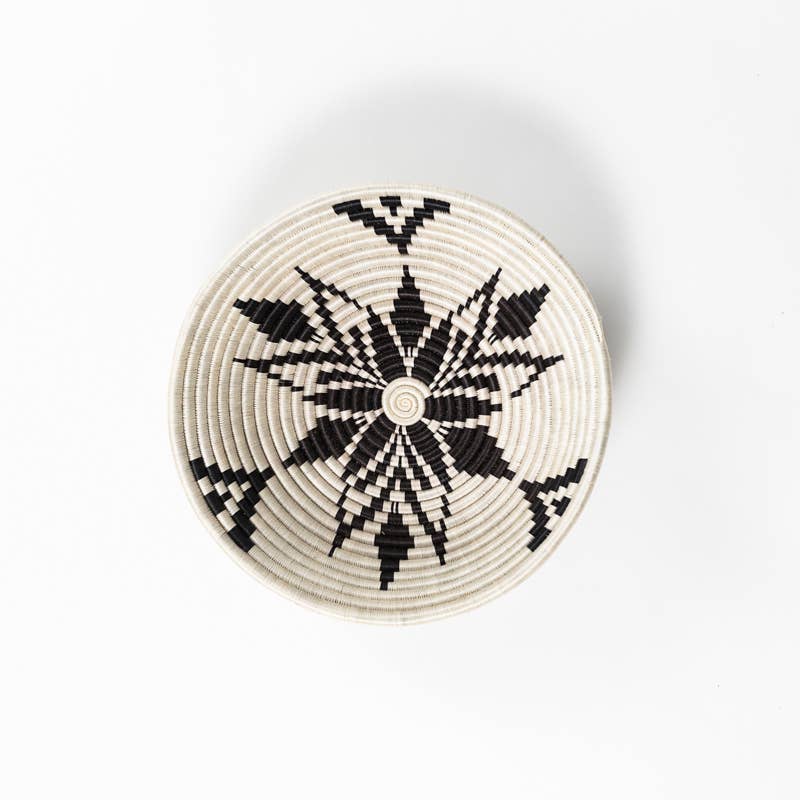 Cactus Blossom 16” Woven Tray
