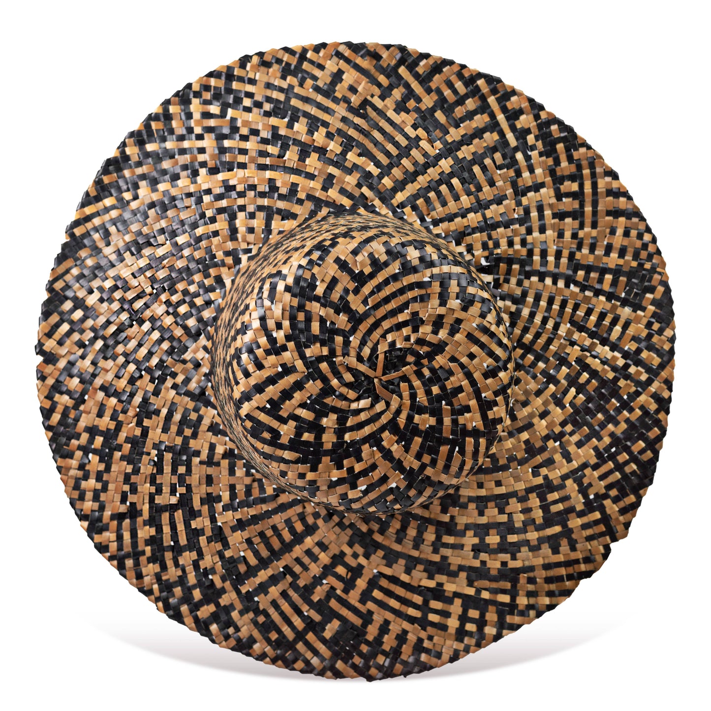 Multi Weave Palm Leaf Sun Hat