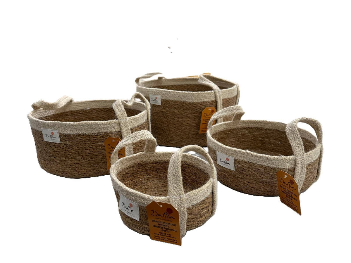 Sets of Round Baskets -4 Pieces Per Set