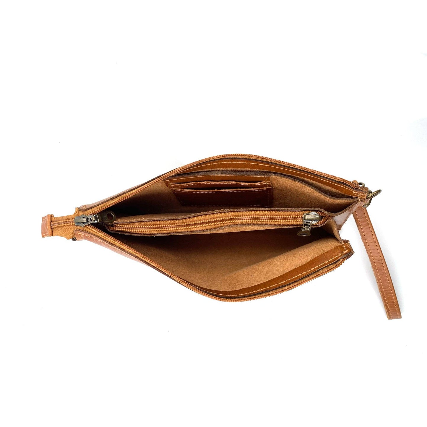 Essential Crossbody in Cognac