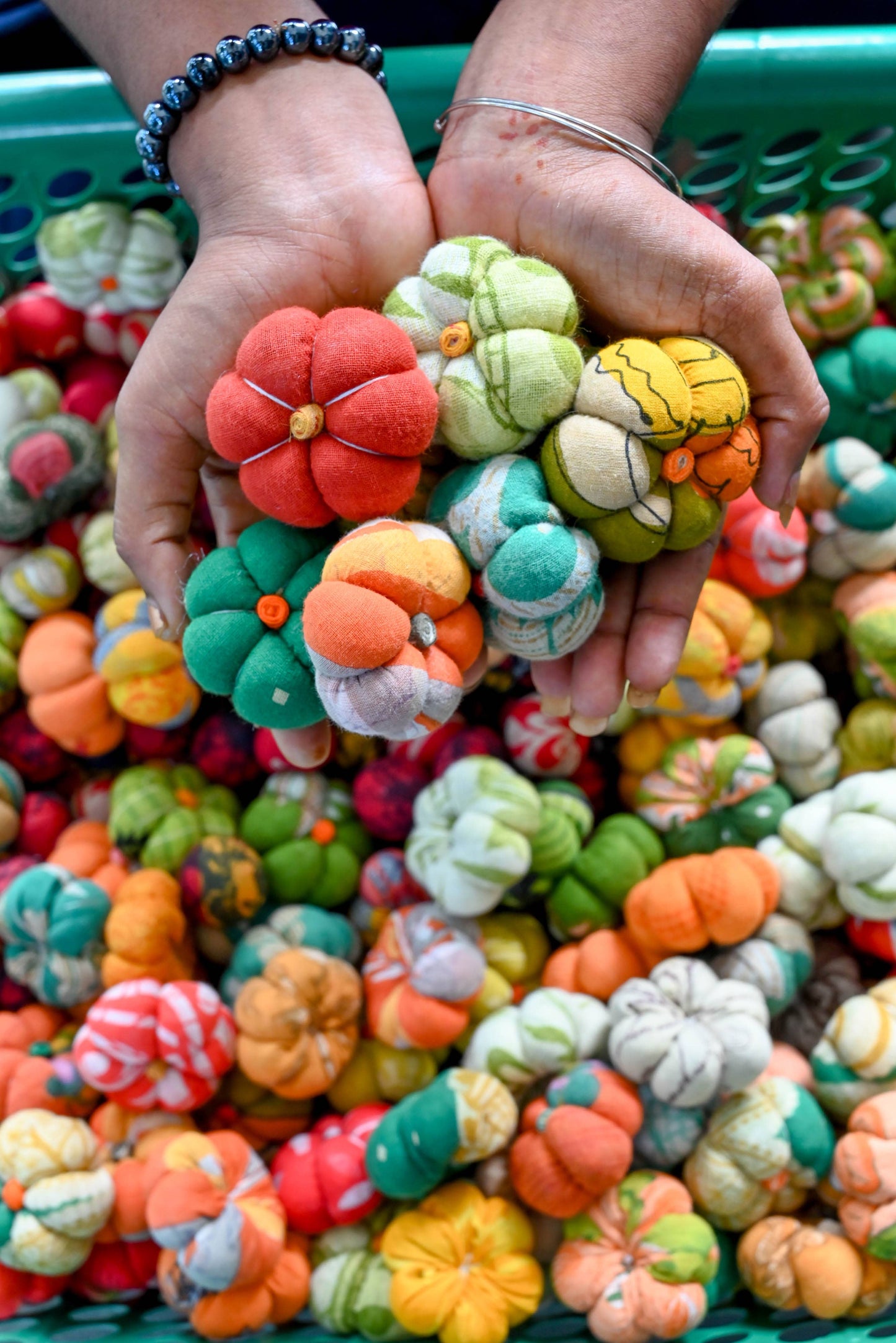 Mini Saree Pumpkins (set of 9)