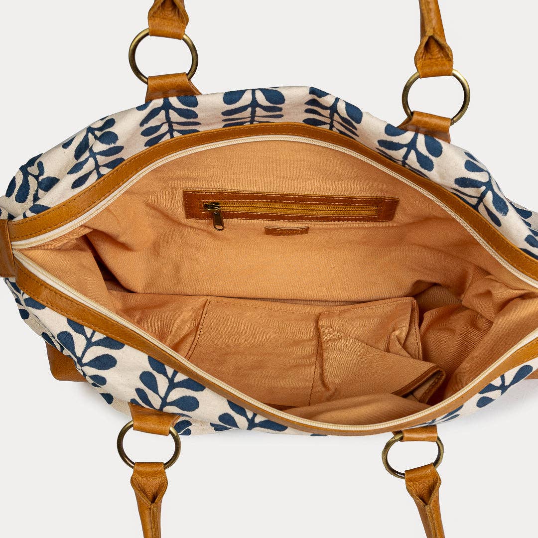 Malti Weekender - Indigo Fern