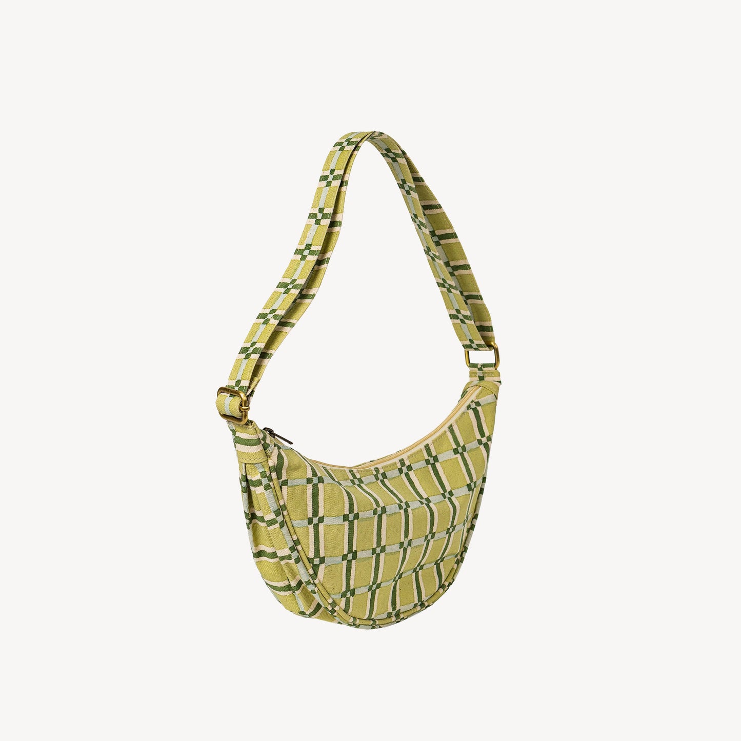 Moon Sling Bag - Moss Check
