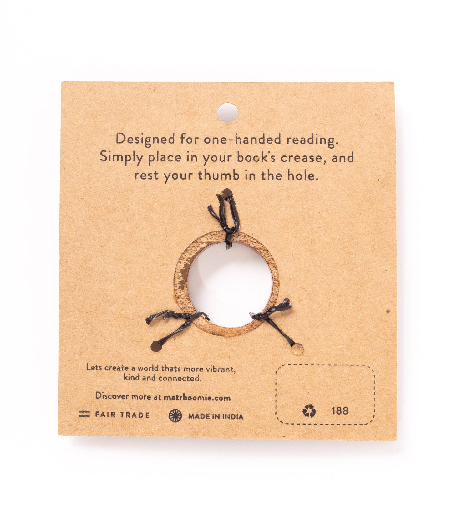 Heart Thumb Book Page Holder