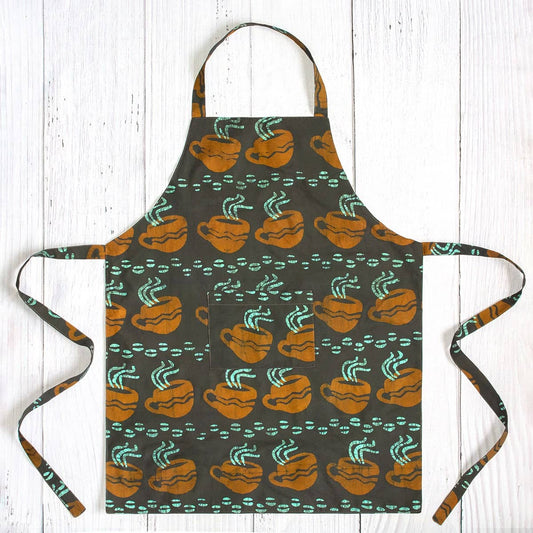 Batik Coffee Apron