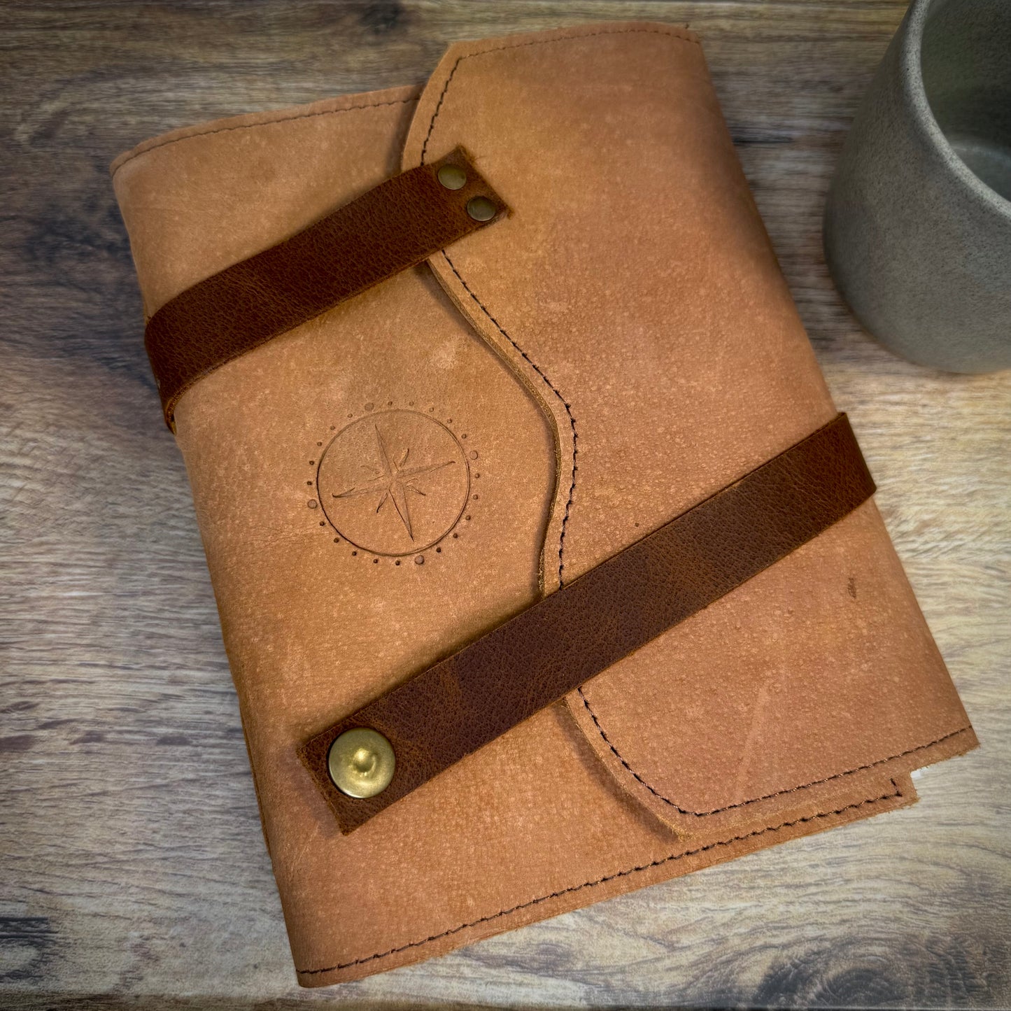 Hand-Bound Leather Journal
