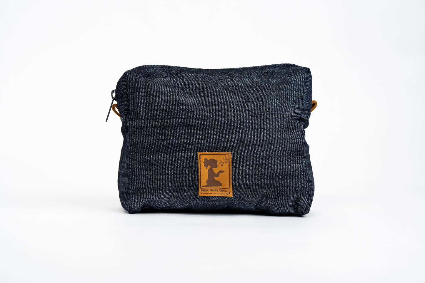 Denim Accessory Pouch