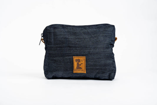 Denim Accessory Pouch