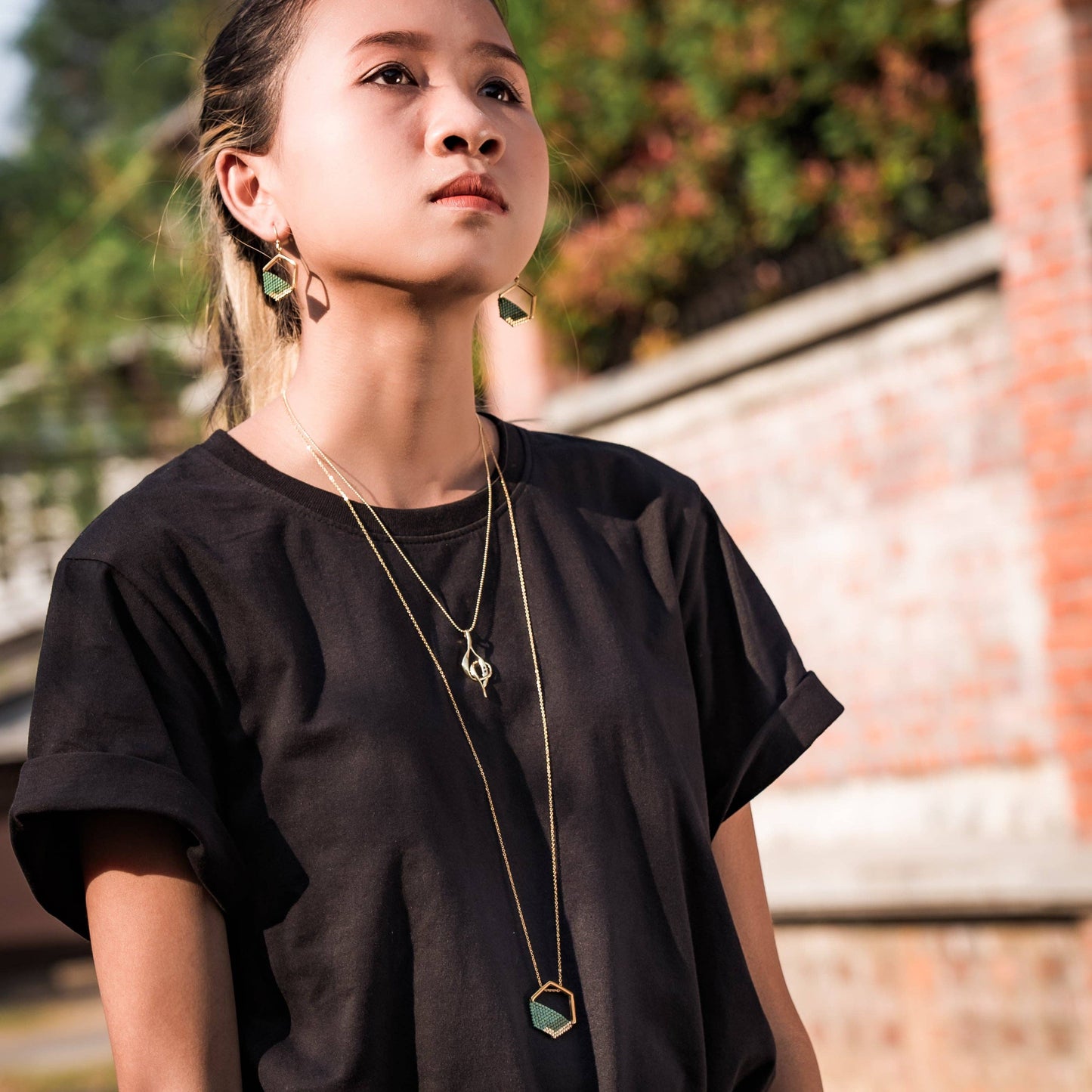 Strength in Hope Handwoven Necklace