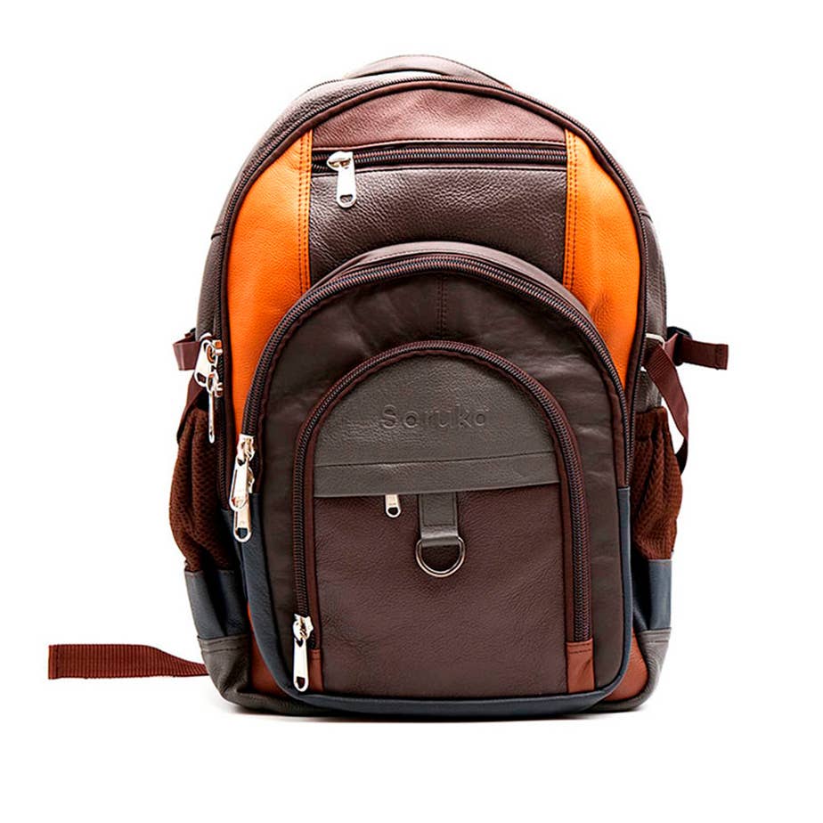 Mark Backpack - Upcycled Leather