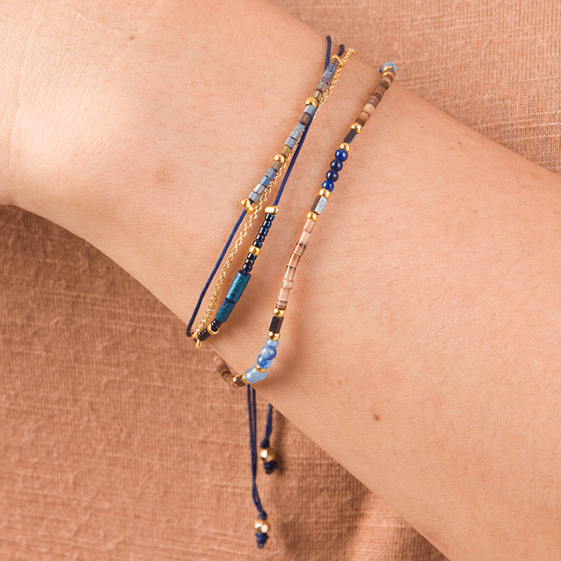 Tali Fair Trade Multistrand Beaded Sliding Knot Bracelet