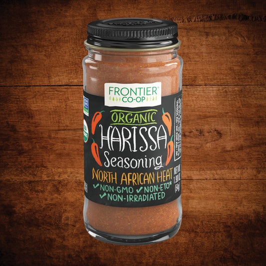 Harissa Seasoning, Certified Organic, 1.9 Oz