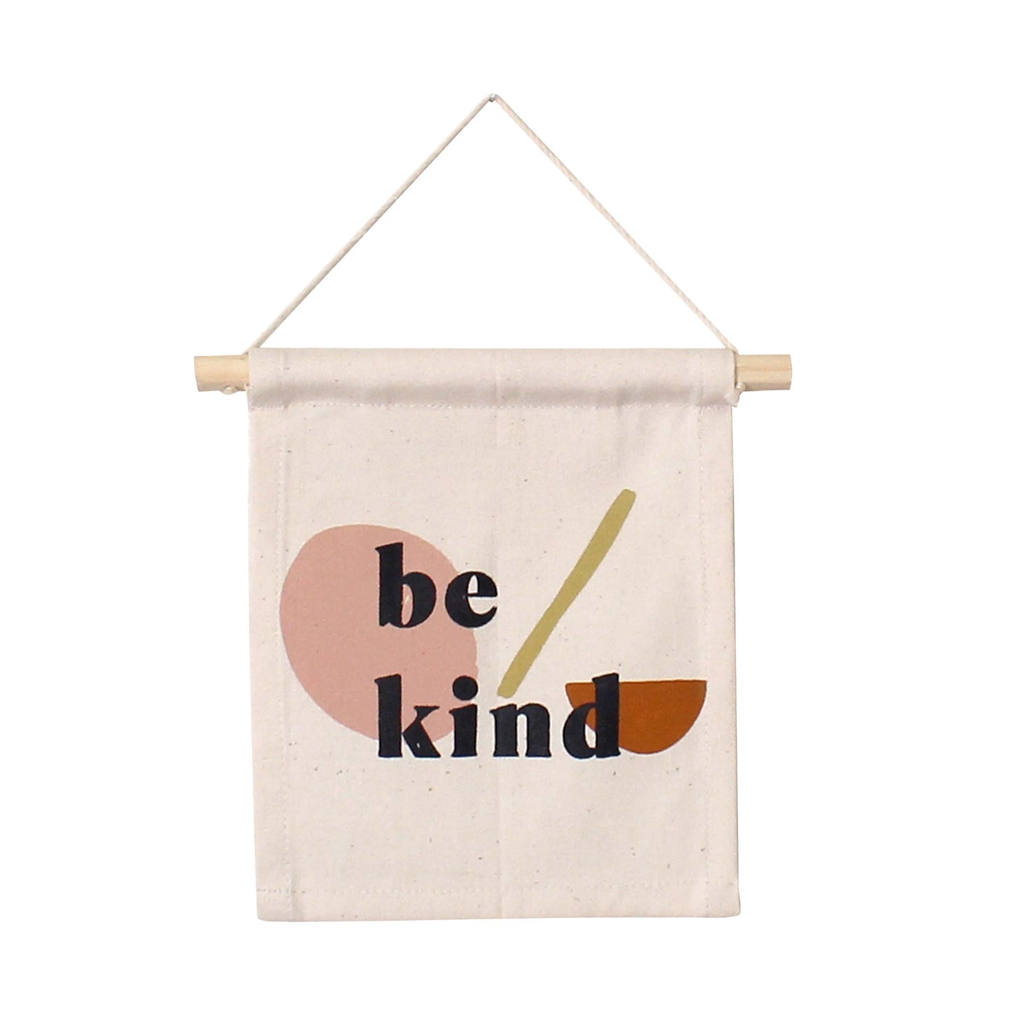 “Be Kind” Canvas Hang Sign