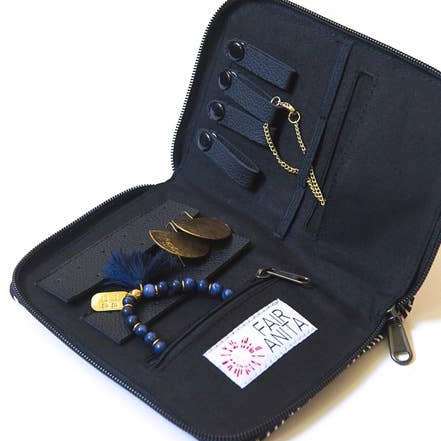 Travel Jewelry Case - Black