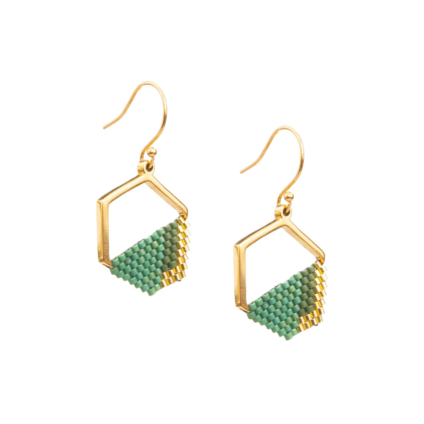 Strength in Hope Handwoven Earrings