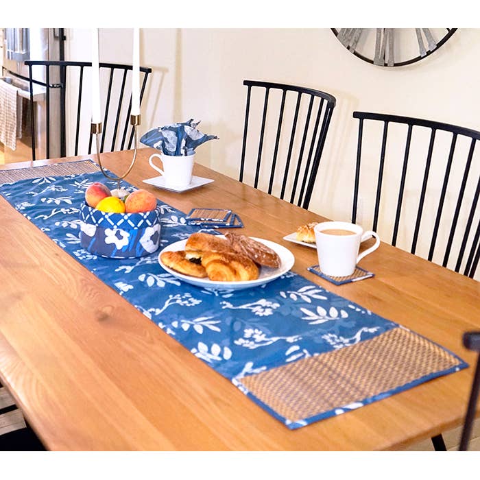Water Hyacinth Short Table Runner