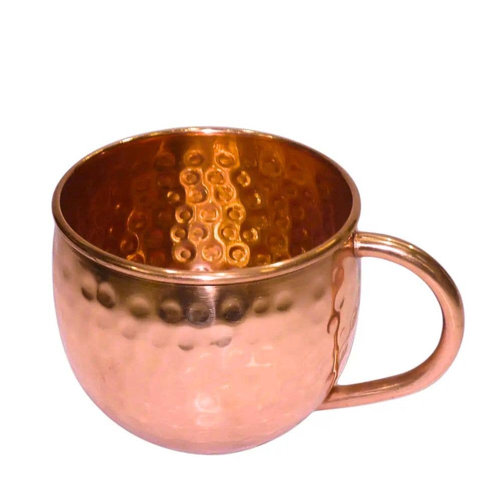 Classic Copper Hammered Cup