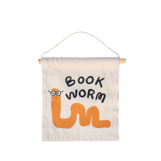 Book Worm Hang Sign
