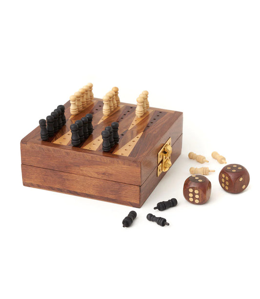 Mini Backgammon Travel Set