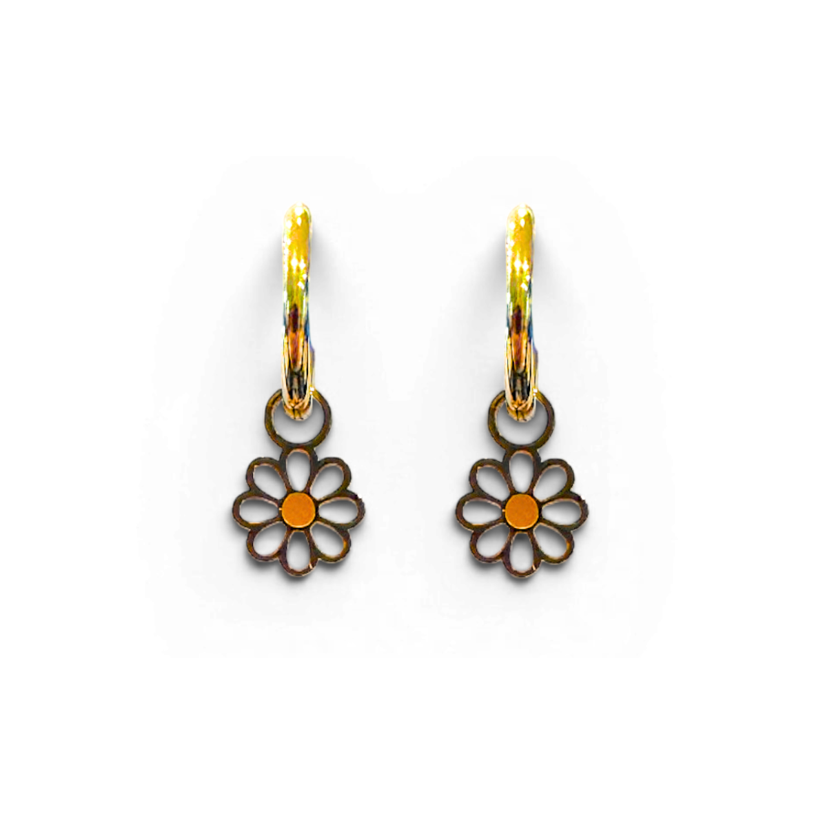 Daisy Charm for Hoops