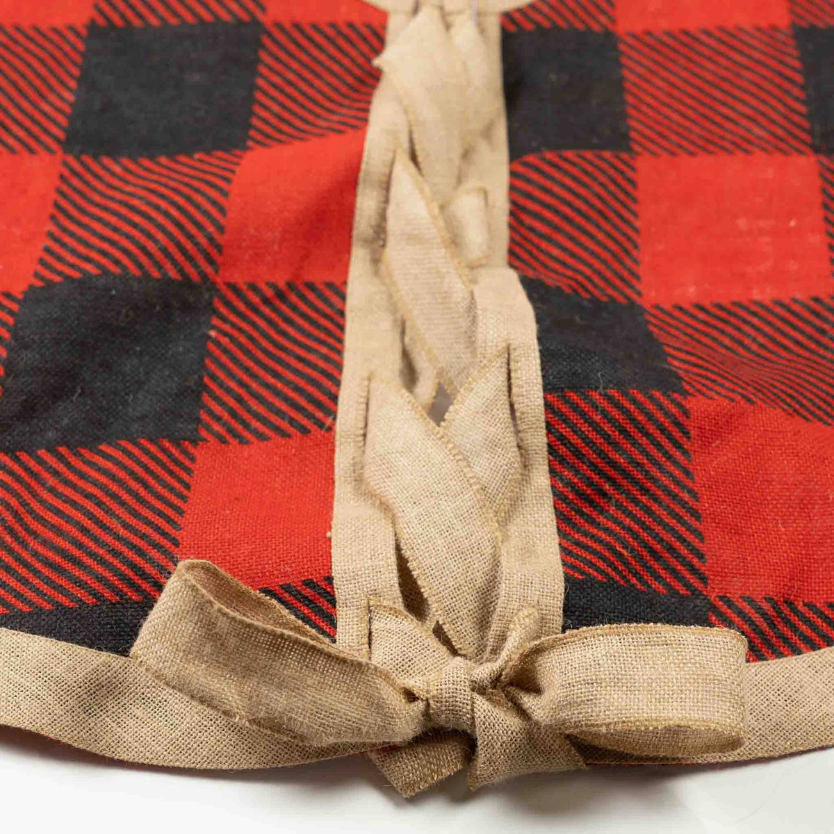Buffalo Check Tree Skirt