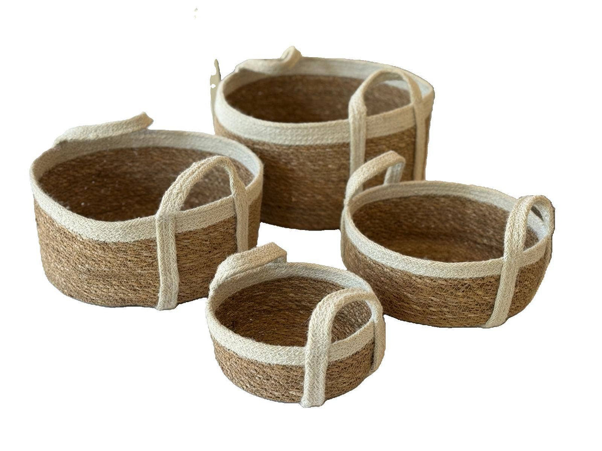 Sets of Round Baskets -4 Pieces Per Set