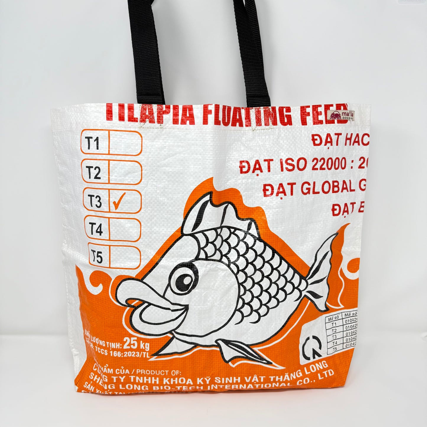 Recycled Tote - Fish