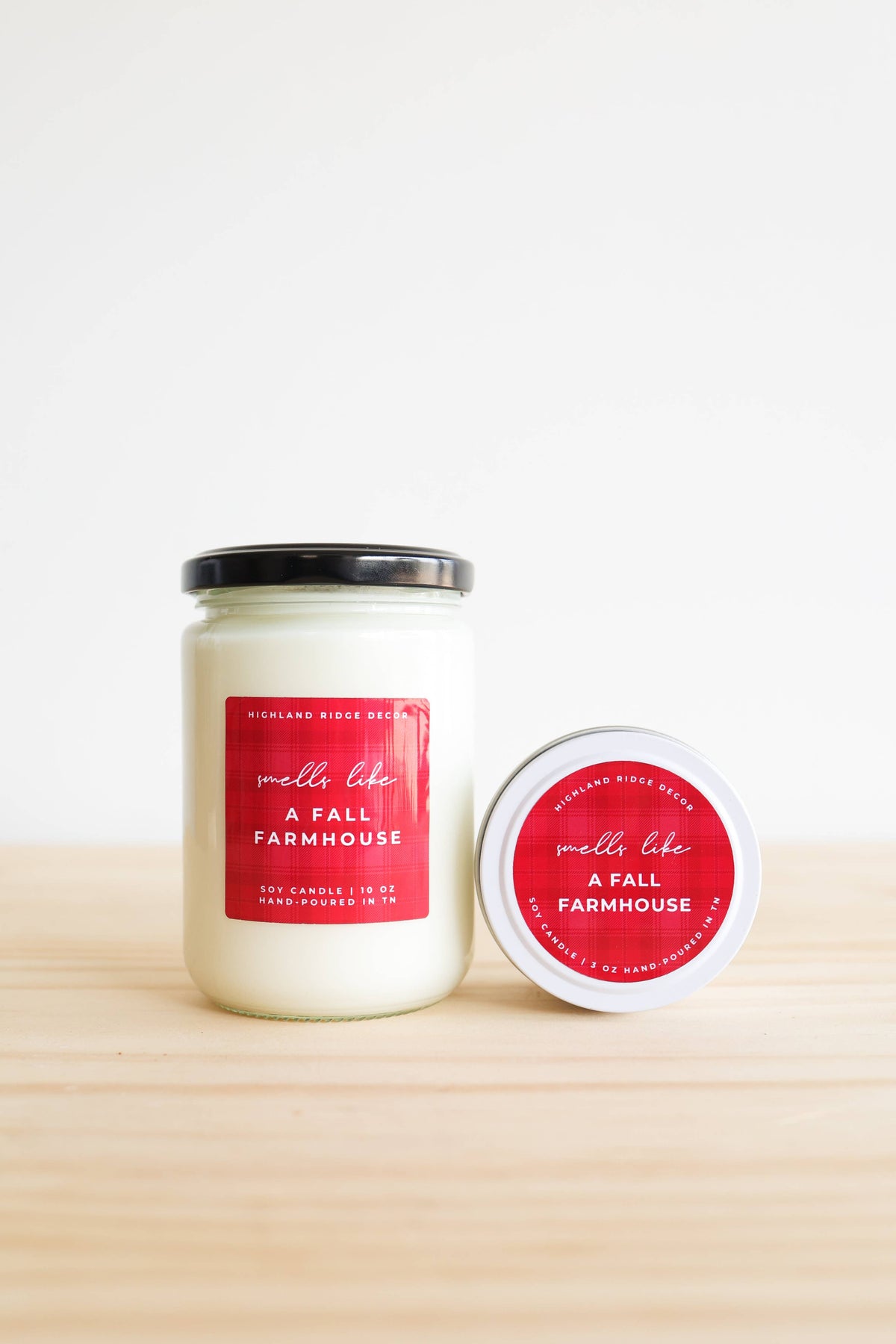 “Fall Farmhouse” Soy Candle