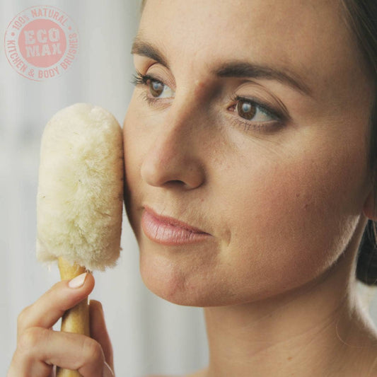 Dry Face Brush - Soft Jute, All Natural