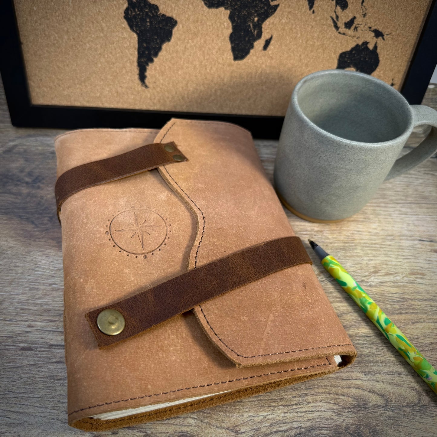 Hand-Bound Leather Journal