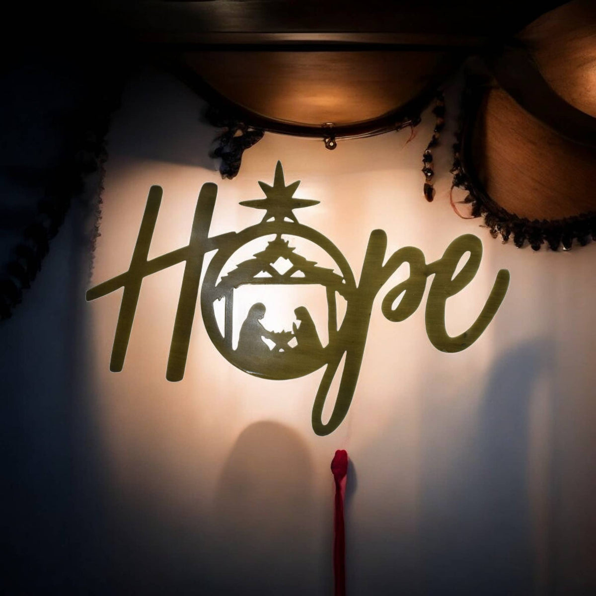 Christmas Hope Wall Decor
