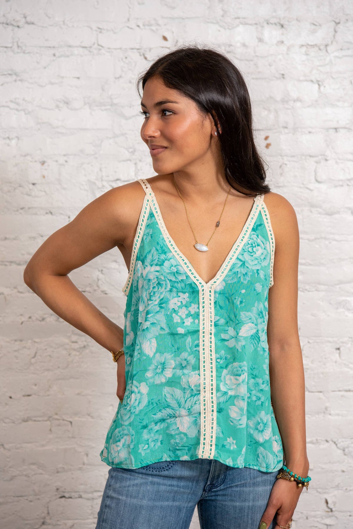 Sari Lace Tank Top (size 2-8)