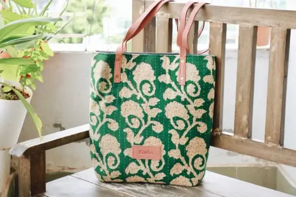 Kantha Tote Bag