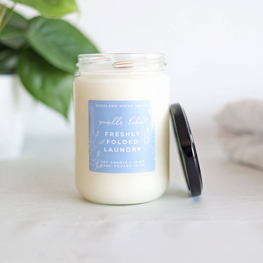 Freshly Folded Laundry Candle