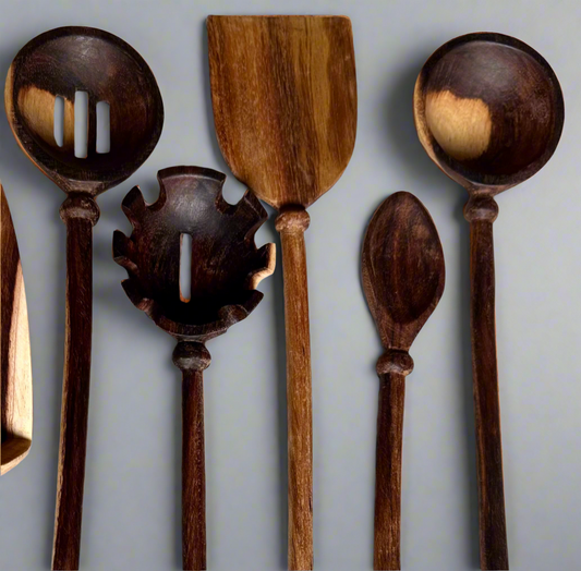 Dark Acacia Utensil Bundle
