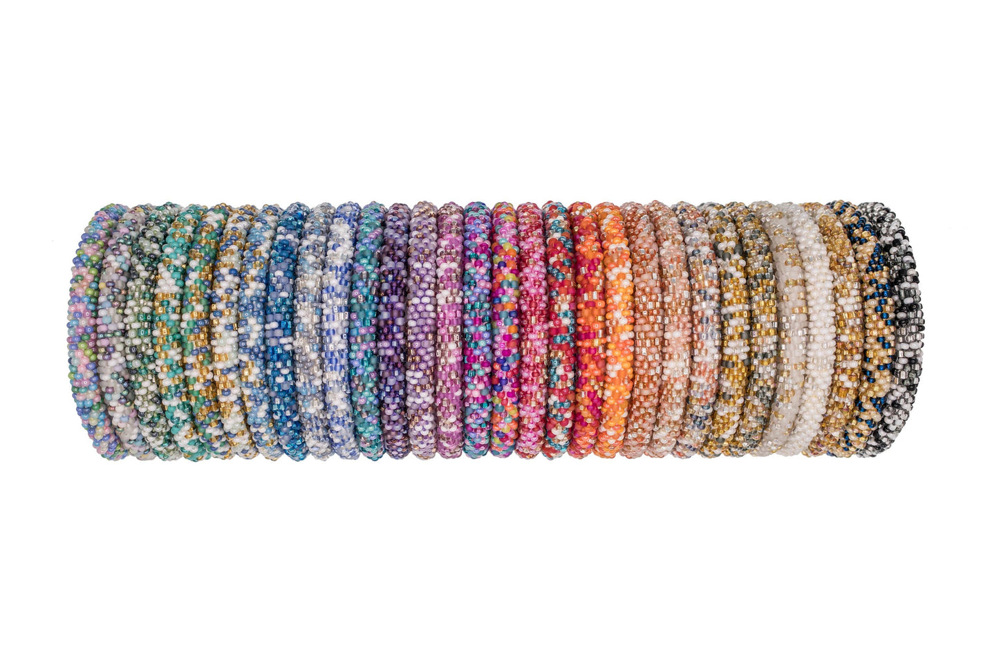 Roll-On Beaded Bracelet (Assorted Colors)